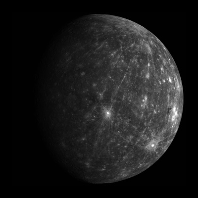 Mercure - Crédit: NASA/JHUAPL/CIW/Ciel & Espace
