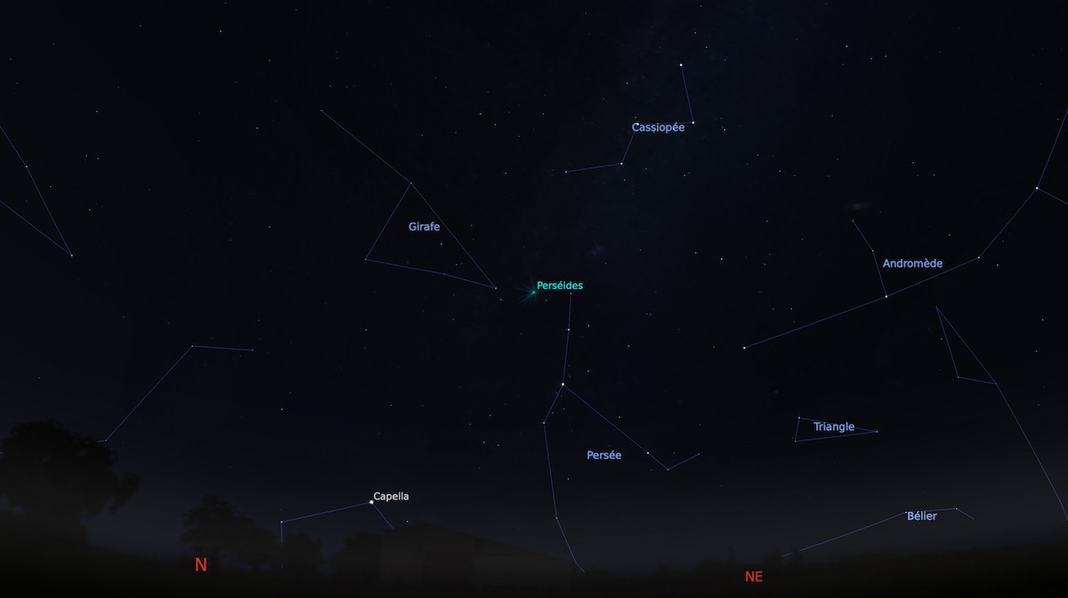 Perséides Veillée aux étoiles de l'Association française d'astronomie